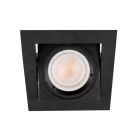 Metalowa oprawa sufitowa wpuszczana czarna, Filo