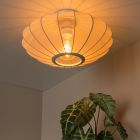 Beżowy plafon sufitowy nowoczesny, Corina