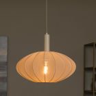 Beżowa lampa wisząca nowoczesna, Corina