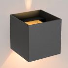 Szary kinkiet nowoczesny, Xio