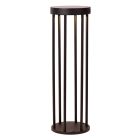 Czarna lampa podłogowa zewnętrzna solarna nowoczesna, Jackson, 2W, 2700K LED, IP65, ściemniana w 3 krokach