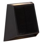 Czarny kinkiet solarny zewnętrzny nowoczesny, Luton, 1W, 2700K LED, IP54