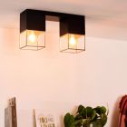 Złoty plafon sufitowy nowoczesny, Rixt