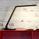 Czarna lampa biurkowa nowoczesna, Vario, 8W, 2700K LED