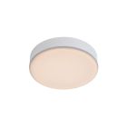 Biały plafon sufitowy nowoczesny, Ceres, 30W, 3000K LED, IP44
