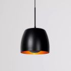 Czarna lampa wisząca klasyczna, Nolan