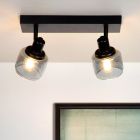 Szary spot sufitowy klasyczny, Bjorn