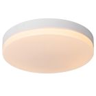 Biała lampa łazienkowa sufitowa plastikowa, Biskit, 36W, 2700K LED, IP44