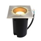 Nowoczesna lampa najazdowa chromowana, Clenton, IP44