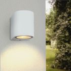Aluminiowa lampa zewnętrzna biała, Corina, IP44