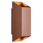 Rdzawa lampa zewnetrzna nowoczesna, Nico, IP54