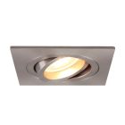 Aluminiowa oprawa sufitowa wpuszczana chromowana, Scott