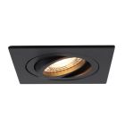 Aluminiowa oprawa sufitowa wpuszczana czarna, Scott