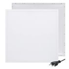 Panel LED 62x62 - 30W - biały włącznik - UGR<19 - podświetlany