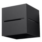 Aluminiowy kinkiet up down czarny, Jacky