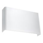 Aluminiowy kinkiet up down biały, Laetitia