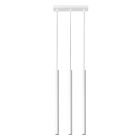 Aluminiowa lampa wisząca biała, Hillary