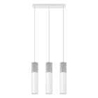 Betonowa lampa wisząca szara, Fardou