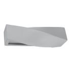 Szklany kinkiet up down szary, Annick