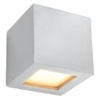 Szklany kinkiet up down szary, Caitlin