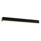 Aluminiowa lampa sufitowa czarna, Mascha, 22W, 3000K LED