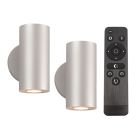 Lampy zewnętrzne up down Salar, 12V, z zestawem przyłączeniowym i pilotem