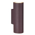 Rdzawy kinkiet up down nowoczesny, Kaso