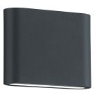 Antracytowa lampa zewnętrzna nowoczesna, Bridlington, 2,5W, 3000K LED, IP54