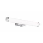 Chromowany oświetlenie lustra nowoczesny, Staby, 4,3W, 3000K LED, IP44, z przełącznik