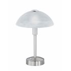 Niklowa lampa biblioteczna klasyczna, Notaris, 4W, 3000K LED, z przełącznik