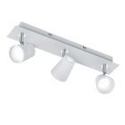Biała lampa sufitowa szklana, Laysha, 6W, 3000K LED
