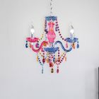 Wielokolorowy żyrandol klasyczny, Pedra