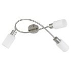 Niklowy spot sufitowy szklany, Fochville