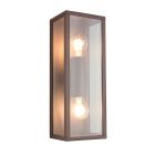 Rdzawa lampa zewnętrzna nowoczesna, Sanna, IP44