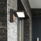Antracytowa lampa zewnętrzna nowoczesna, Tabita, 8W, 3000K LED, IP54