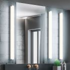 Chromowany kinkiet łazienkowy nowoczesny, Celesta, 20W, 3000K LED, IP44