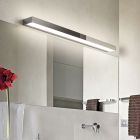 Chromowany kinkiet łazienkowy nowoczesny, Basma, 13W, 3000K LED, IP44