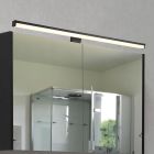 Czarny kinkiet łazienkowy nowoczesny, Celal, 11,5W, 3000K LED, IP44