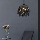 Czarna lampa wisząca retro, Urwa
