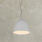 Szara lampa wisząca półkula nowoczesna, Ingmar