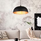 Czarna lampa wisząca industrialna, Sylvano