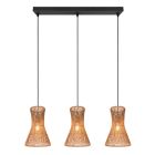 Papierowa lampa wisząca czarna, Qasim