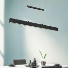 Czarna lampa wisząca nowoczesna, Dinant, 21W, 3000K LED