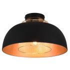 Czarna lampa sufitowa industrialna, Sylvano