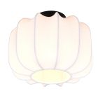 Biała lampa sufitowa nowoczesna, Metehan