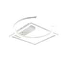 Biały plafon sufitowy nowoczesny, Emine, 23,5W, 4000K LED