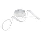 Biała lampa sufitowa design, Renso, 28W, 4000K LED, ściemniana w 3 krokach