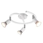 Biały spot sufitowy nowoczesny, Belal