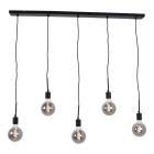 Industrialna lampa wisząca czarna, Bolb