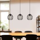 Industrialna lampa wisząca czarna, Wiro